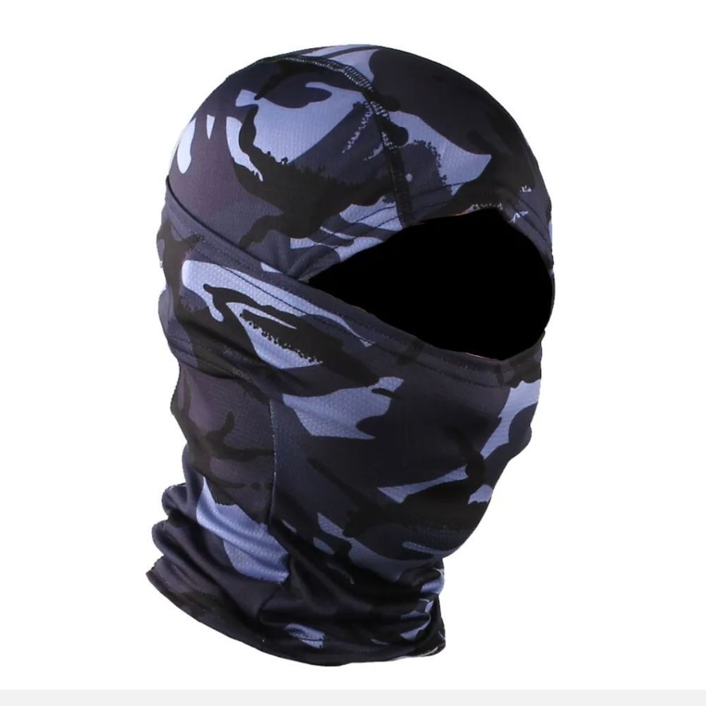 Balaclava Camo Face Mask UV Protection Hood Outdoor Tactical Skiing Cycling Mask